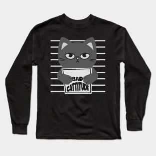 Sarcastic Cat | Hilarious Cat | Funny Cat Long Sleeve T-Shirt